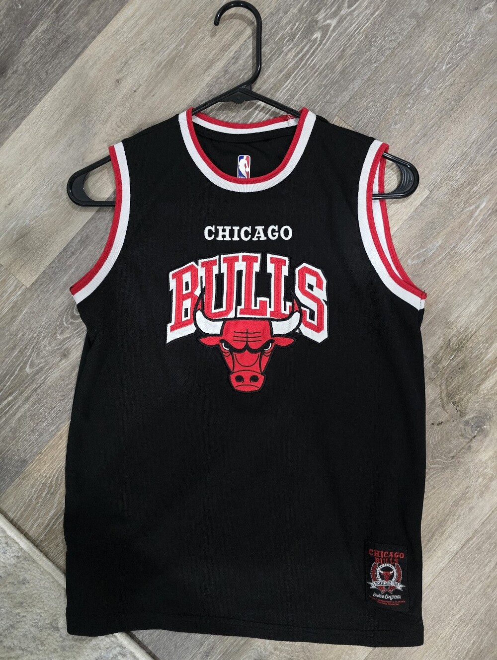 NBA Chicago Bulls Kids Jersey Tank Top - Black, Red, White